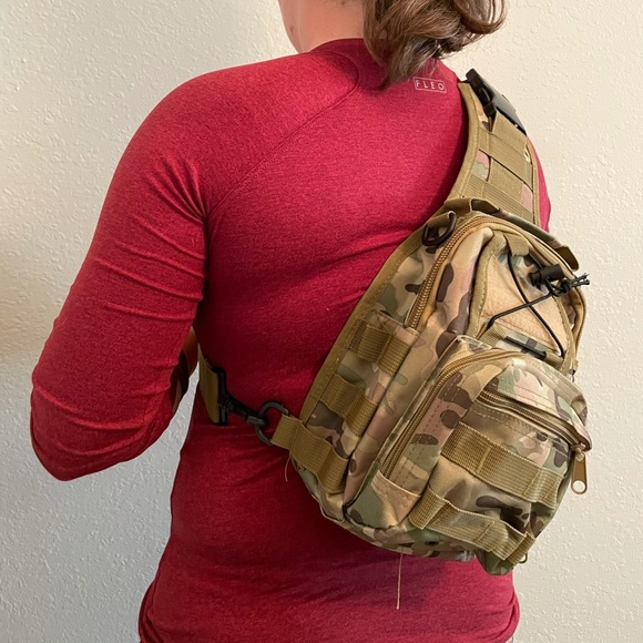 Camo shoulder bag - Picture 11 of 11